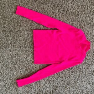 Zara Hot Pink Ribbed Sweater